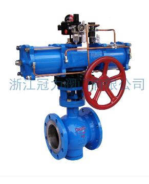 法蘭式V型球閥節(jié)流、控流