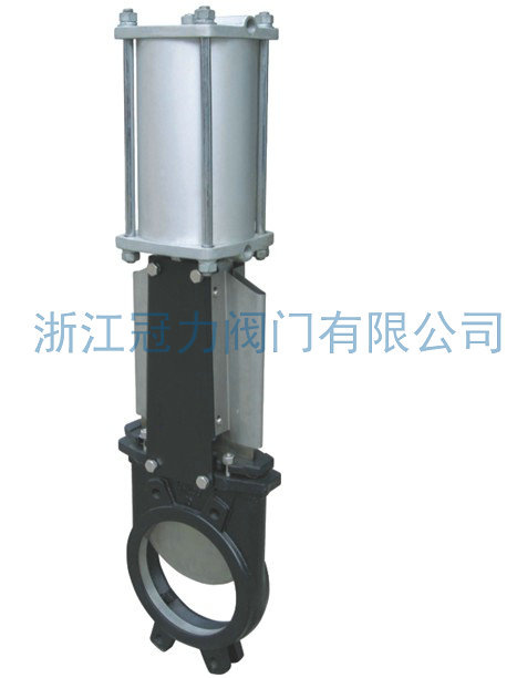 氣動刀型閘閥得的密封性主要源于哪里？