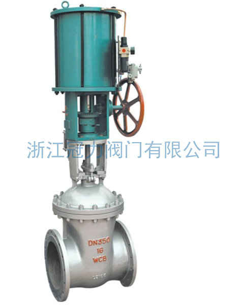 氣動閘閥是在怎樣保證密封面的密封性？